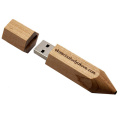 Best Premium Gift Usb 2.0 wood Pencil shaped USB flash drive16gb 32gb 64gb usb flash gifts